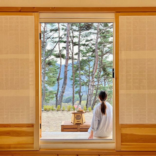 평일, 주말 모두 20만원대, 산속 찐 한옥 숙소 찾았다..💛