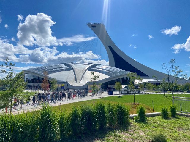 The Olympic Stadium in Montreal 🇨🇦