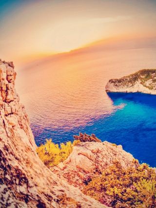  Israel Galilee Mountains: Mount Arbel cliffs overlooking the Sea of Galilee