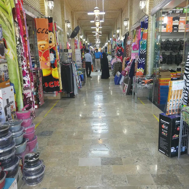 The traditional old bazaars in Qeshm