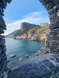 PORTOVENERE : A Castle at the peak of an Italian coast