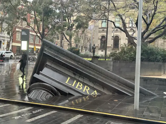 Beautiful State Library Victoria in Melbourne!