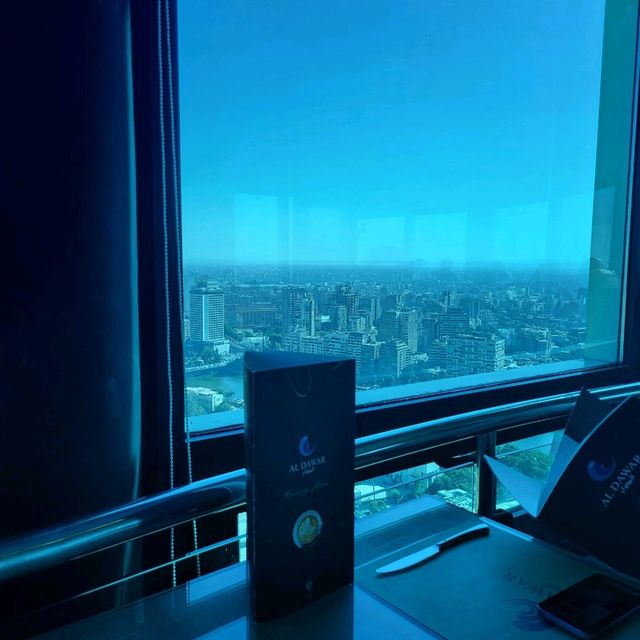 🗼✨ Dine Above the Clouds at Al Dawar – Cairo's Iconic 360° Revolving Restaurant! 🍽️🌍