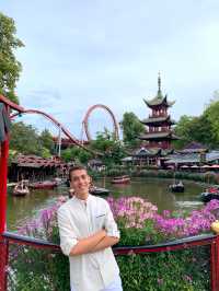 🎠 Sunset & Magic at Tivoli Gardens – Copenhagen's Fairytale Night 🌇✨🎆