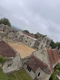 Imagine the battles at Carisbrooke Castle