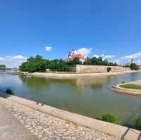 Győr, the city center is nice