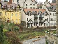 Dean Village. A quaint old mill town within walking distance of Edinburgh