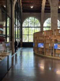 Barcelona｜ Nice coffee shop in the museum 