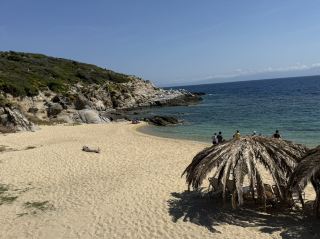 Tigania Beach Sithonia 。