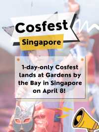 1-day-only Cosfest lands in Singapore 📷❤️✌️