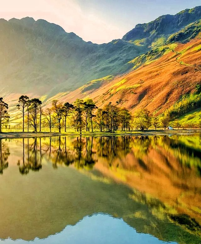 Lake District, the backyard of England, find your own British tranquility.