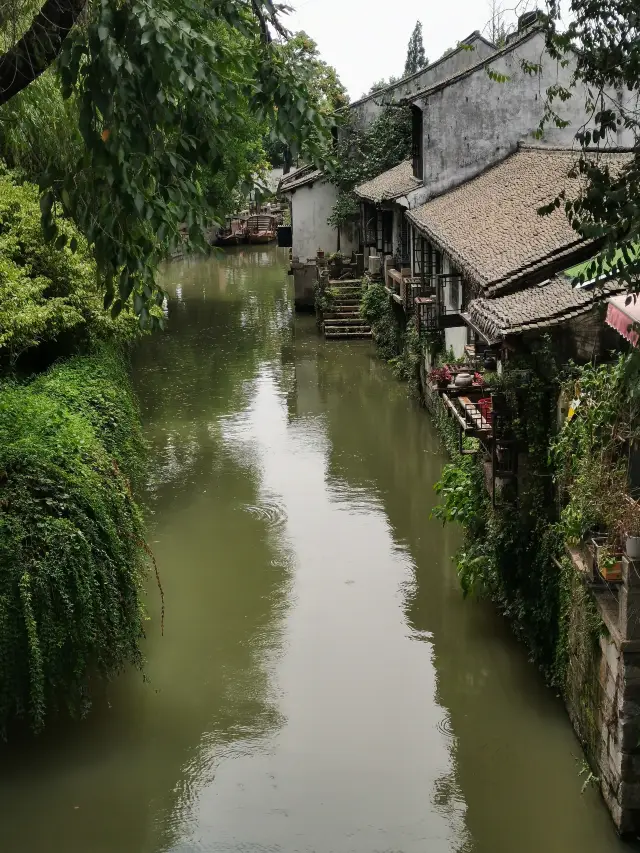 上海郊区/沪浙交界处の古い町：枫泾古镇