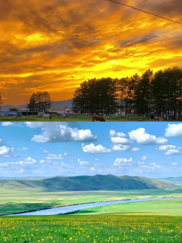 人生建議6-8月的內蒙古，你總要去一趟吧