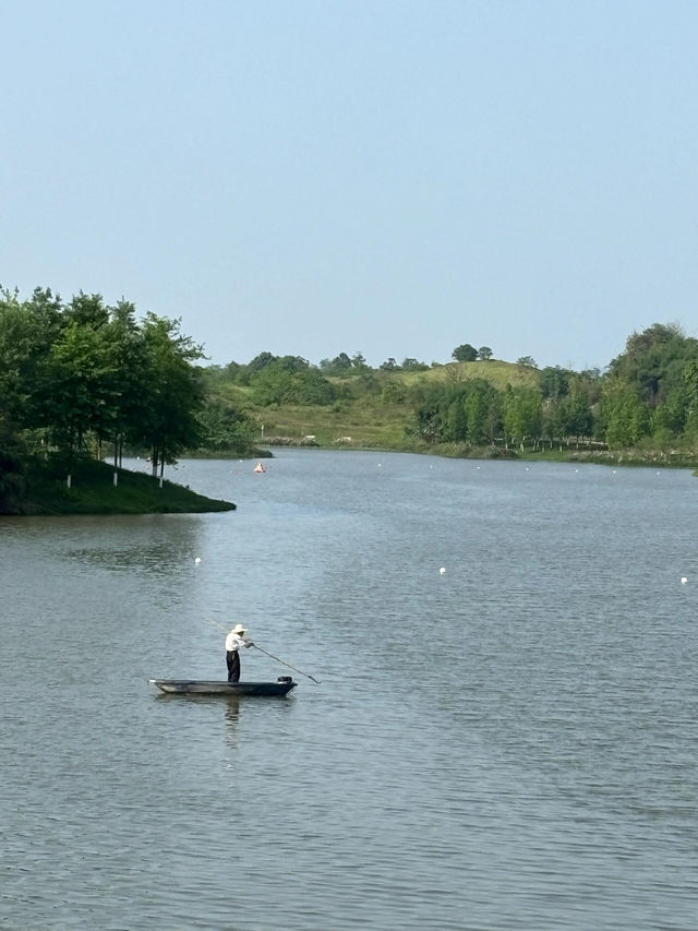 震驚我發現了主城內的寶藏環湖公園