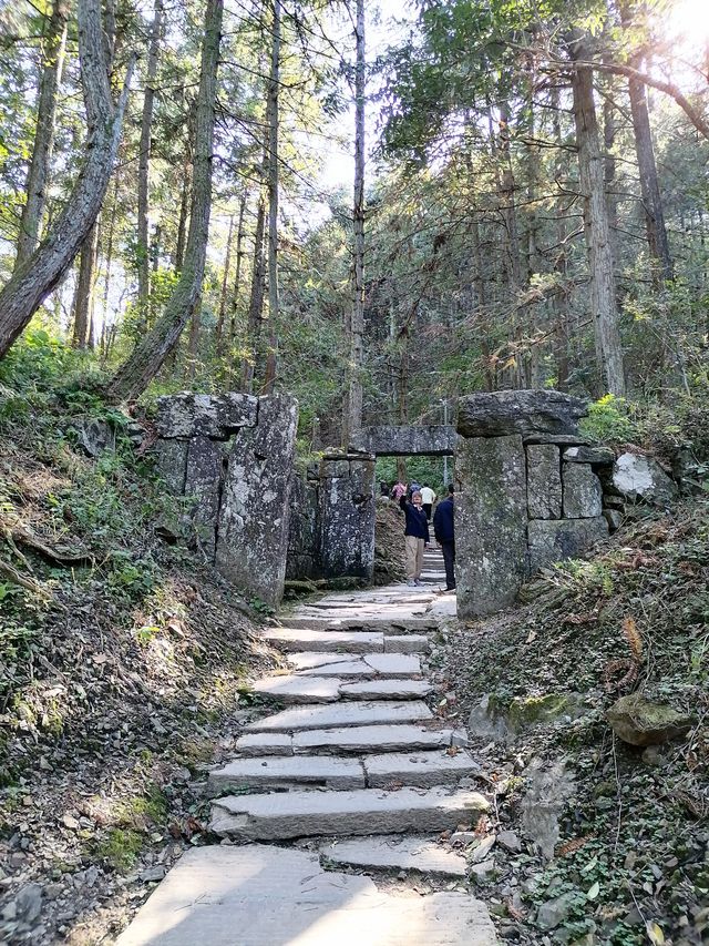 徒步榉根嶺古道丨千年古道丨國慶節避擁遊玩的好地方。