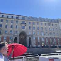 Saint Petersburg by boat