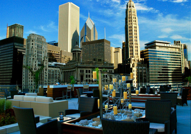 芝加哥網紅打卡地｜特朗普國際大廈酒店。