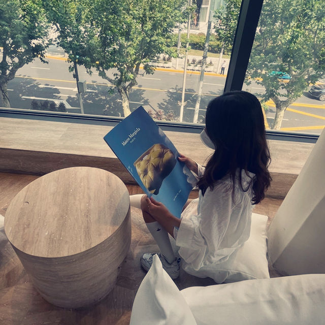 상하이에 메종마르지엘라 카페가 있다니