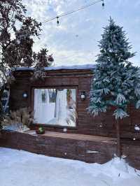 深圳雪景木屋阿勒泰！。