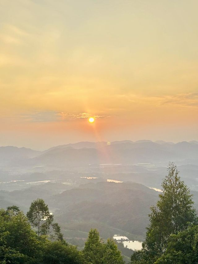 廣州增城區太子坑森林公園|這觀賞日落勝地你不會還不知道吧。