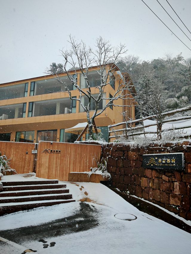 碧峰峽野奢之旅 | 暮雲春樹民宿遇見雪中的冬日戀歌
