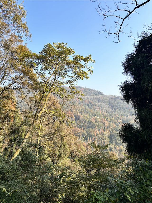 新手徒步必備——都江堰靈岩山