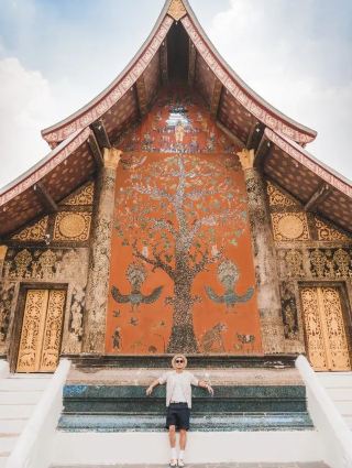 如果在琅勃拉邦只能參觀一座寺廟，我強烈推薦香通寺
