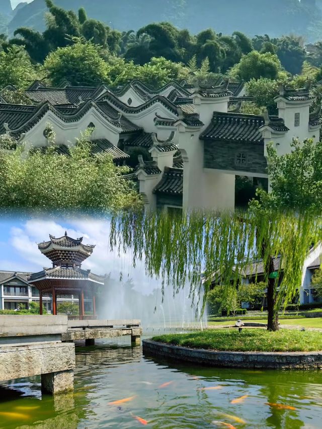 漓江邊上的世外桃源