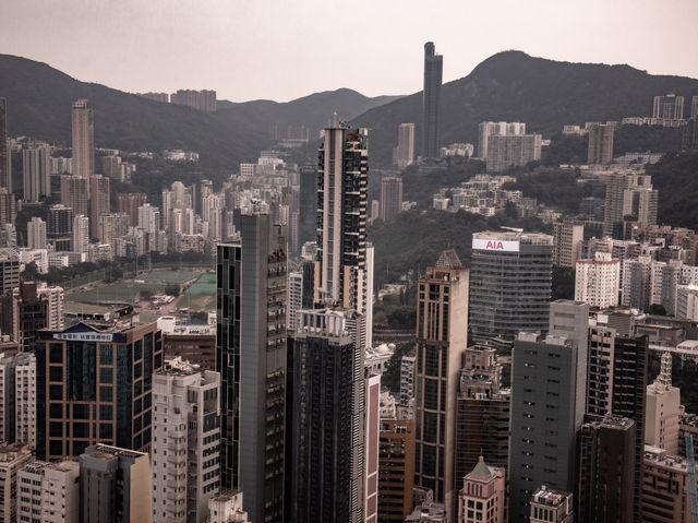 46 Floors Up - FREE View of Hong Kong!