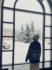 겨울에도 너무 매력 있는 레이크루이스 호수⛸️