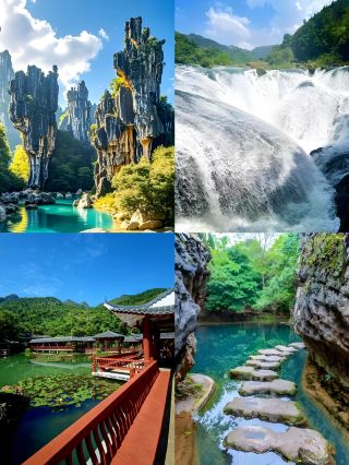 Guizhou Free Walking Tour Day 2 | Tianxingqiao · Lower Section