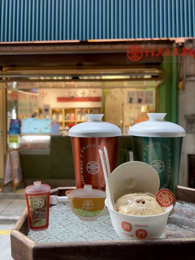 在澳門喝到人生奶茶🍵