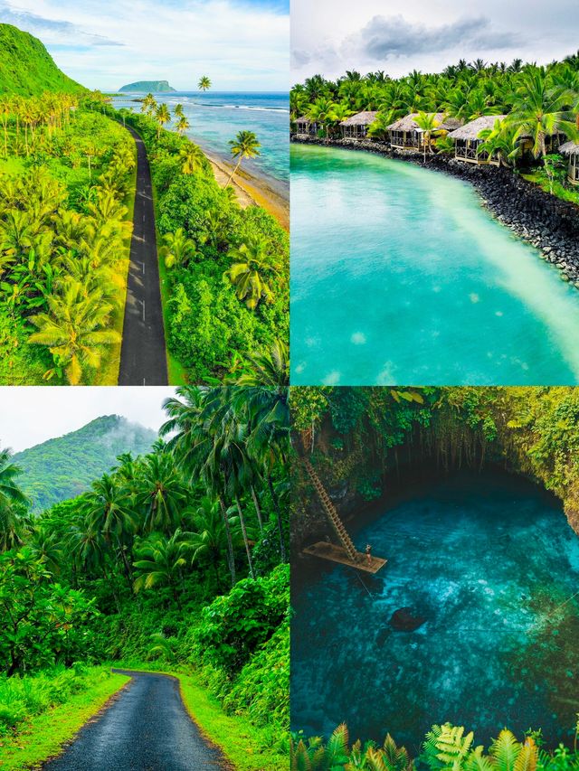 免簽薩摩亞南太平洋小眾便宜的旅遊聖地