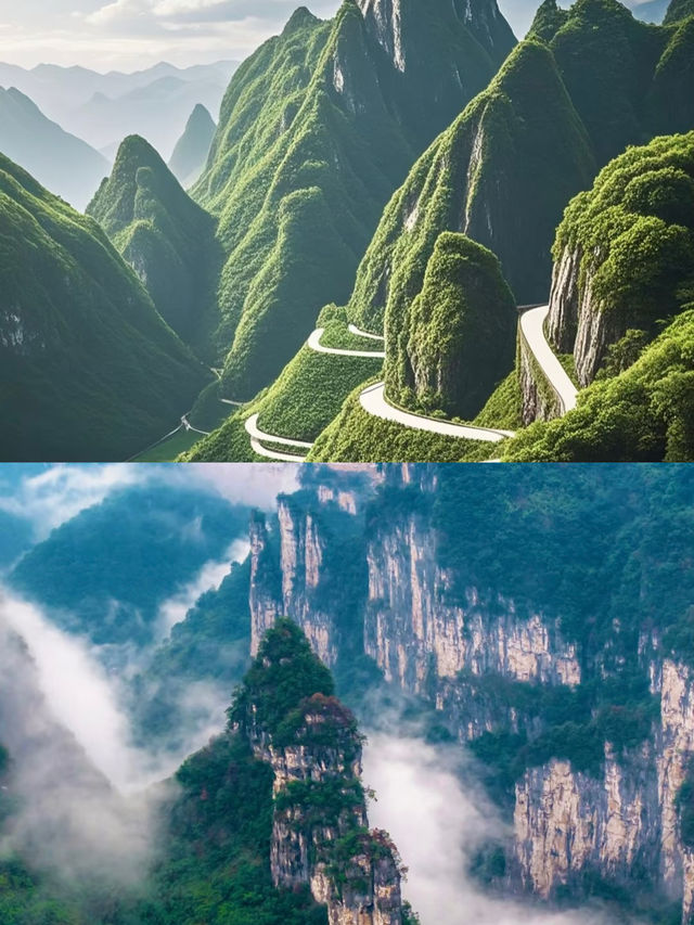 沒去過湘西的你們，真的會哭啊，湘西的美景太震撼了