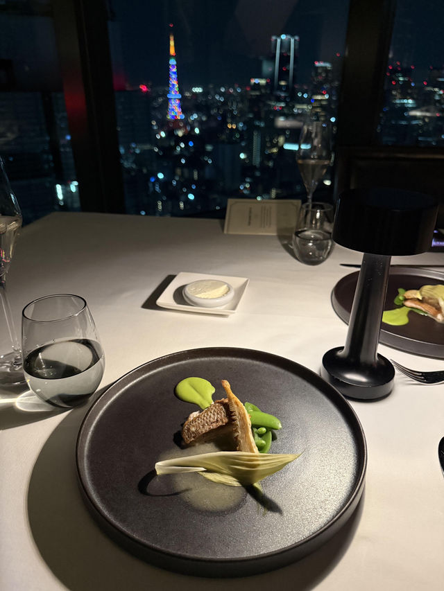 東京浪漫紀念日餐廳🥂 擁抱東京塔美景