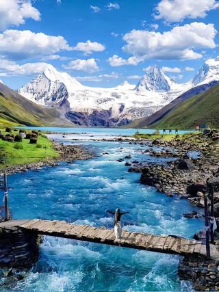 I came to Mount Shapu for this bridge, and it's truly more breathtaking than Iceland!