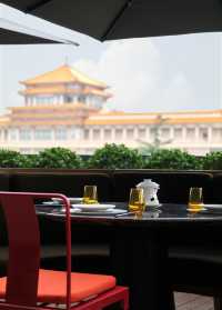 從璞瑄酒店出發，北面即是中國美術館