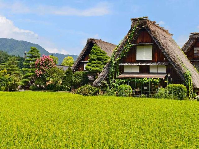 忽然遇見童話小鎮——白川鄉