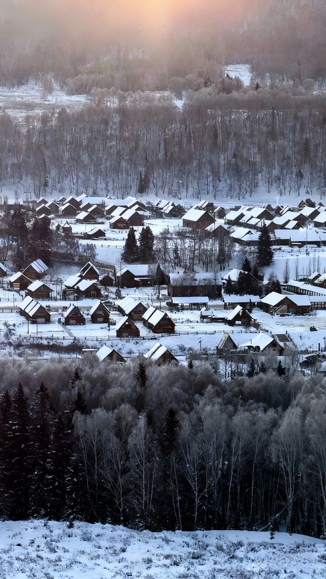 我想～沒人能拒絕冬天的阿勒泰吧！！