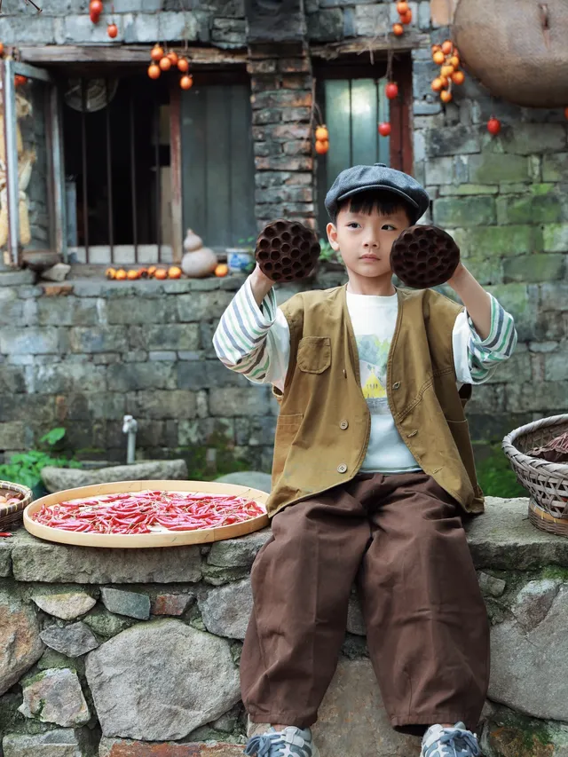 台州最美古村曬秋 台州最美古村曬秋