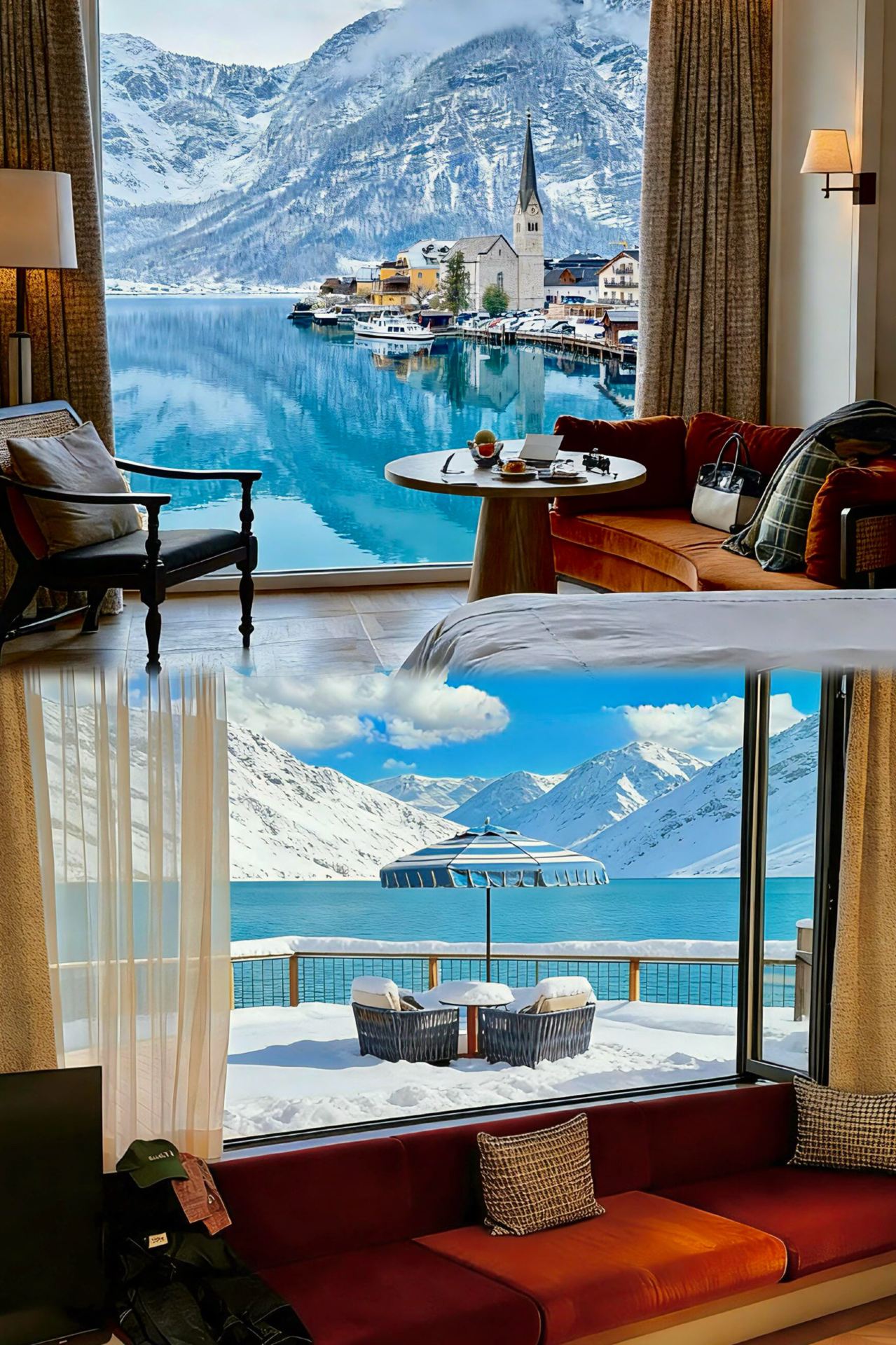 Fuschl! Staying in a castle by the lake in Austria