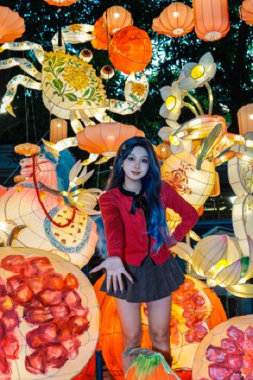 Световое оформление торгового центра Foshan Lingnan Tiandi просто потрясающее!