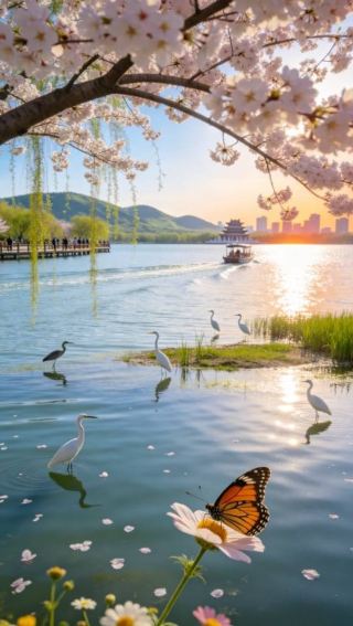 濟寧太白湖初春攻略｜0元逛湖，風都帶詩