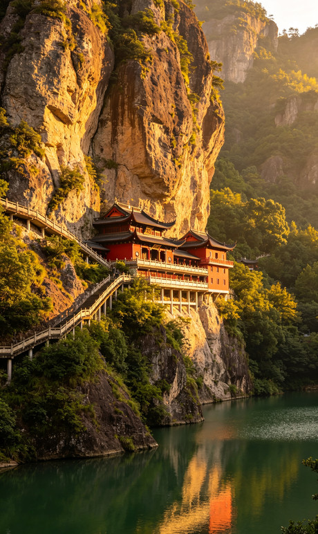 杭州建徳大慈岩、江南の懸空寺！断崖の仏国の絶景は必見 | Trip.com 建徳