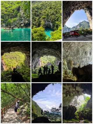 Guangxi Fengshan Sanmenhai Guide: Cave Exploration + Hiking + Boat Tour, Unlock the Secret of the Karst Caves!