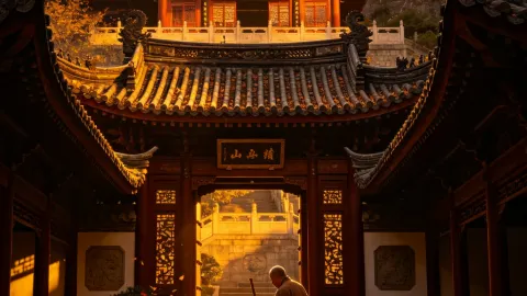 Ẩn mình sâu trong dãy núi Thái Hành là một "ngôi đền linh thiêng" không thu hút nhiều tín đồ, nhưng lại có tám điểm khuất lý tưởng để chụp ảnh. — traveler post in Cao Bình