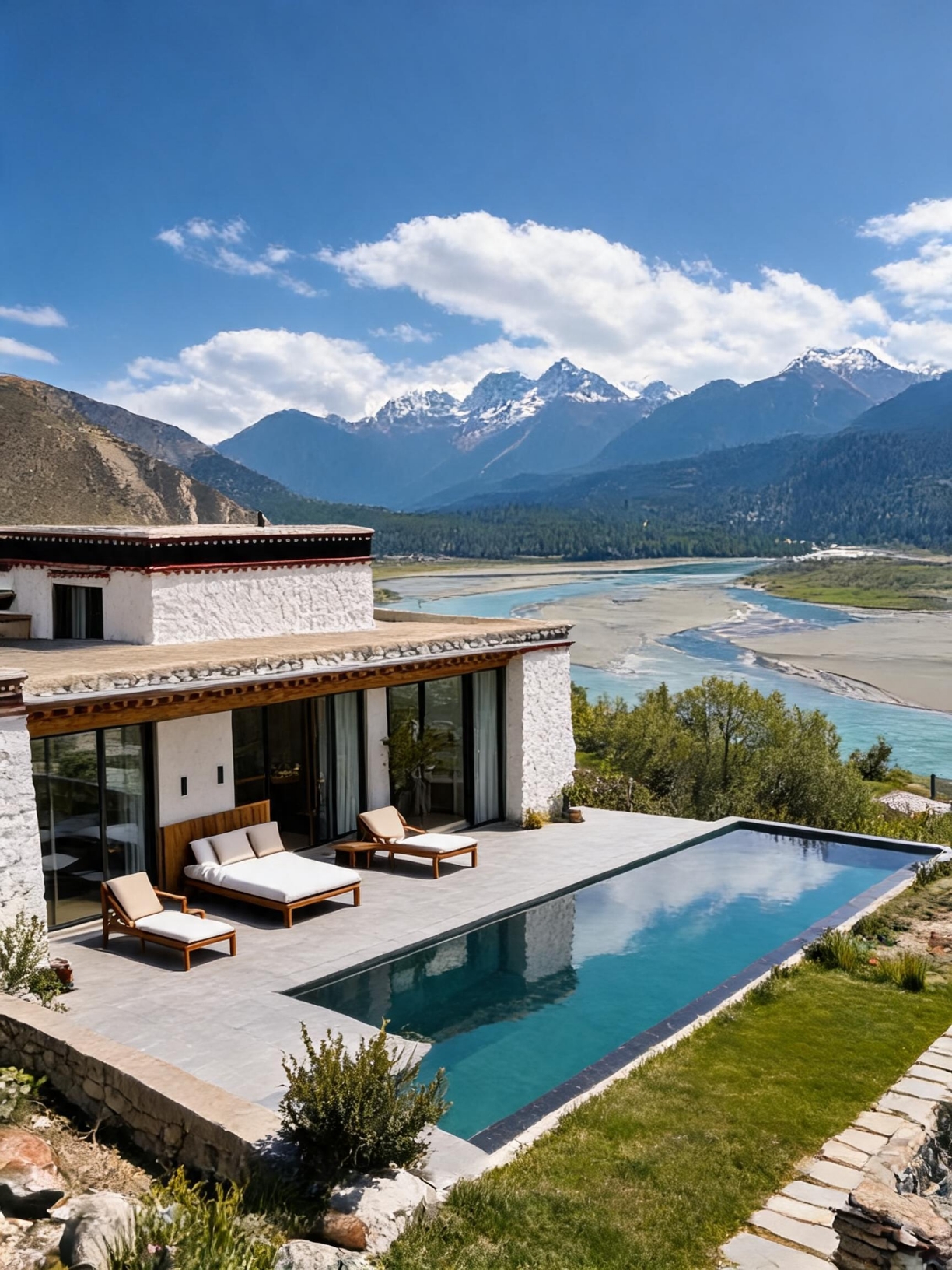 Spend a night in a mountain cabin deep in Shigatse, and wake up to the Himalayan sea of clouds
