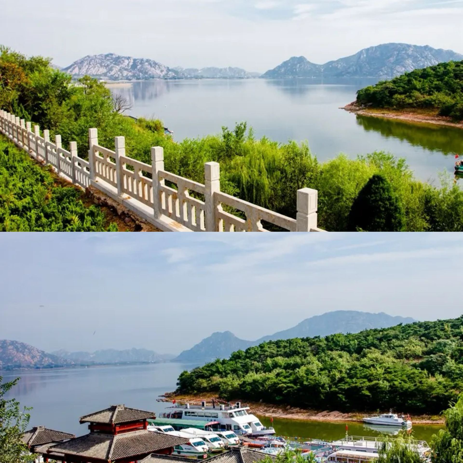 Here, mountains and waters embrace, and the scenery is enchanting