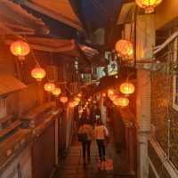 The Nightlights of Jiufen Old Street