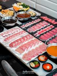 Shuushabu🥢 บุฟเฟ่ต์ชาบูหม้อเดี่ยวน้ำซุปอร่อย